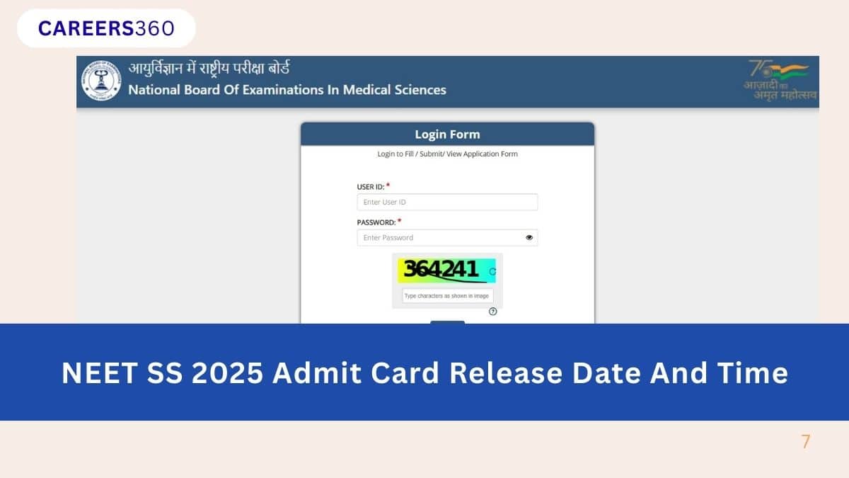 NEET SS 2025 Admit Card Release Date and Time (Dec 22)